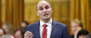 Canada's Families, Children and Social Development Minister Jean-Yves Duclos speaks during Question Period in the House of Commons on Parliament Hill in Ottawa, Canada, December 9, 2015. REUTERS/Chris Wattie